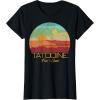 imageStar Wars Tatooine Postcard Fun in the Sun Vintage Disney TShirtBlack