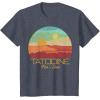 imageStar Wars Tatooine Postcard Fun in the Sun Vintage Disney TShirtHeather Blue