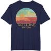 imageStar Wars Tatooine Postcard Fun in the Sun Vintage Disney TShirtNavy Blue