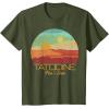 imageStar Wars Tatooine Postcard Fun in the Sun Vintage Disney TShirtOlive Green