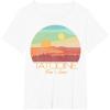 imageStar Wars Tatooine Postcard Fun in the Sun Vintage Disney TShirtWhite