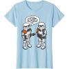 imageStar Wars Wrong Droids Funny Comic Disney TShirtBaby Blue