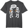 imageStar Wars Wrong Droids Funny Comic Disney TShirtDark Heather Grey