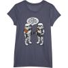imageStar Wars Wrong Droids Funny Comic Disney TShirtHeather Blue