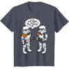 imageStar Wars Wrong Droids Funny Comic Disney TShirtHeather Blue