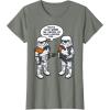 imageStar Wars Wrong Droids Funny Comic Disney TShirtOlive Heather