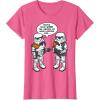 imageStar Wars Wrong Droids Funny Comic Disney TShirtPink Heather