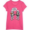 imageStar Wars Wrong Droids Funny Comic Disney TShirtPink Heather