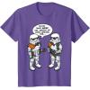 imageStar Wars Wrong Droids Funny Comic Disney TShirtPurple Heather