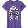 imageStar Wars Wrong Droids Funny Comic Disney TShirtPurple Heather