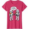 imageStar Wars Wrong Droids Funny Comic Disney TShirtRed Heather