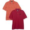 imageAmazon Essentials Disney  Marvel  Star Wars Mens RegularFit Cotton Pique Polo Shirt Pack of 2Star Wars Red Stormtrooper