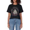 imageStar Wars Leia Dont Mess With The Princess Womens Crop TopBlack