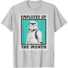 imageStar Wars Stormtrooper Employee of The Month TShirtSilver Grey