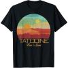 imageStar Wars Tatooine Postcard Fun in the Sun Vintage Disney TShirtBlack