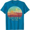 imageStar Wars Tatooine Postcard Fun in the Sun Vintage Disney TShirtSapphire Blue