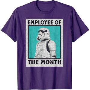 imageStar Wars Stormtrooper Employee of The Month TShirtPurple