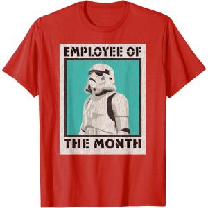 imageStar Wars Stormtrooper Employee of The Month TShirtRed