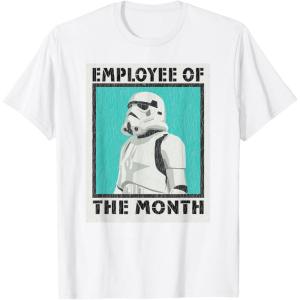 imageStar Wars Stormtrooper Employee of The Month TShirtWhite