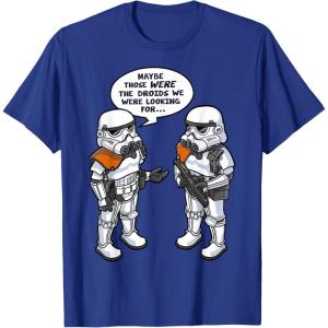 imageStar Wars Wrong Droids Funny Comic Disney TShirtRoyal Blue