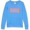 imageAmazon Essentials Disney  Marvel  Star Wars  Princess Womens Fleece Crew SweatshirtsMarvel Logo