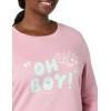 imageAmazon Essentials Disney  Marvel  Star Wars  Princess Womens Fleece Crew SweatshirtsMickey Oh Boy