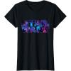 imageStar Wars Logo Retro 90s Galaxy TShirtBlack