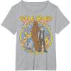 imageStar Wars Vintage Psych Rebels Disney TShirtHeather Grey