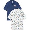 imageAmazon Essentials Disney  Marvel  Star Wars Mens RegularFit Cotton Pique Polo Shirt Pack of 2Marvel Action