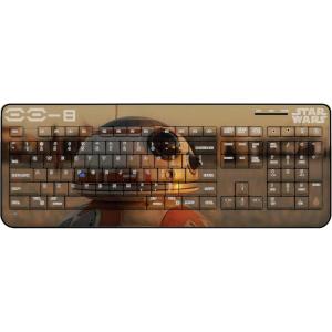imageStar Wars Death Star Cinematic Moments Discovery Wireless USB KeyboardBB8