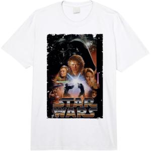 imageStar Wars Revenge Of The Sith Vintage Movie Poster Comfort Colors Adult Heavyweight TshirtWhite