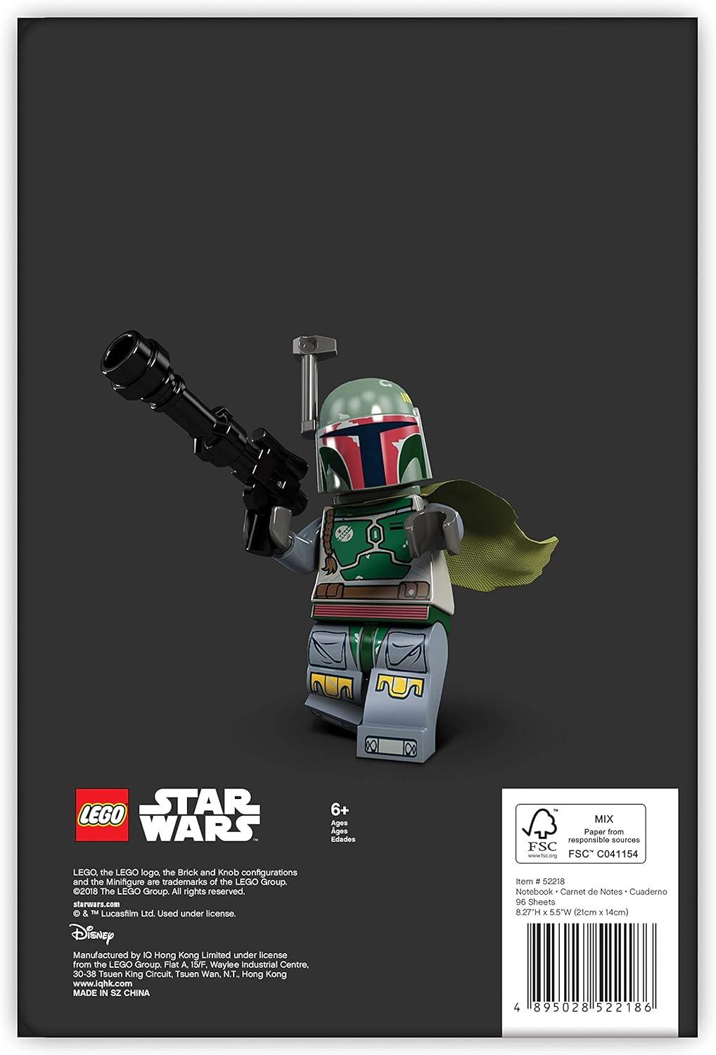 imageIQ LEGO Star Wars Softcover Notebook  Boba Fett 52218