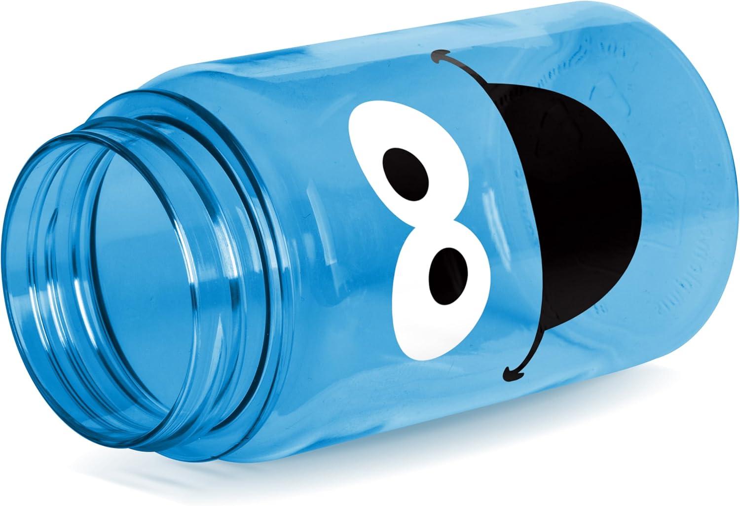 imageSimple Modern Star Wars The Mandalorian Baby Yoda Grogu Kids Water Bottle Plastic BPAFree Tritan Cup with Leak Proof Straw Lid  Durable for Toddlers Boys  Summit Collection  12ozSesame Street Cookie Monster Big Face