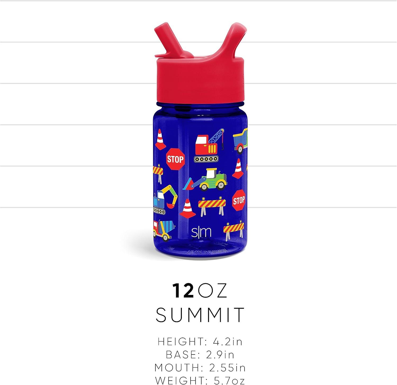 imageSimple Modern Star Wars The Mandalorian Baby Yoda Grogu Kids Water Bottle Plastic BPAFree Tritan Cup with Leak Proof Straw Lid  Durable for Toddlers Boys  Summit Collection  12ozTransformers Block Nation