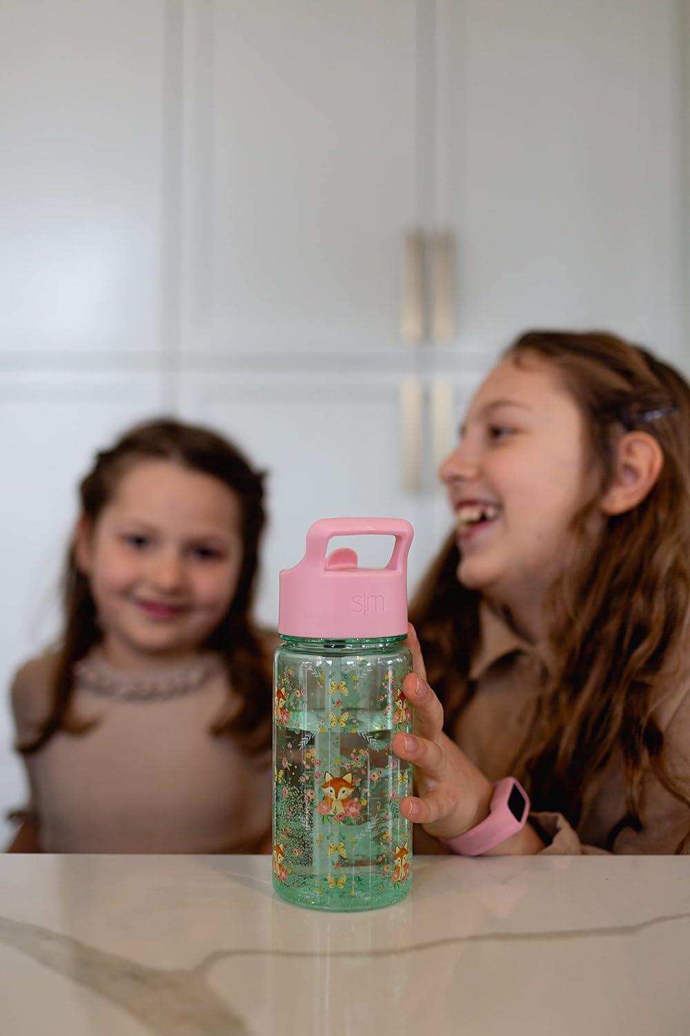 imageSimple Modern Star Wars The Mandalorian Baby Yoda Grogu Kids Water Bottle Plastic BPAFree Tritan Cup with Leak Proof Straw Lid  Durable for Toddlers Boys  Summit Collection  12ozMy Little Pony Garden of Rainbows