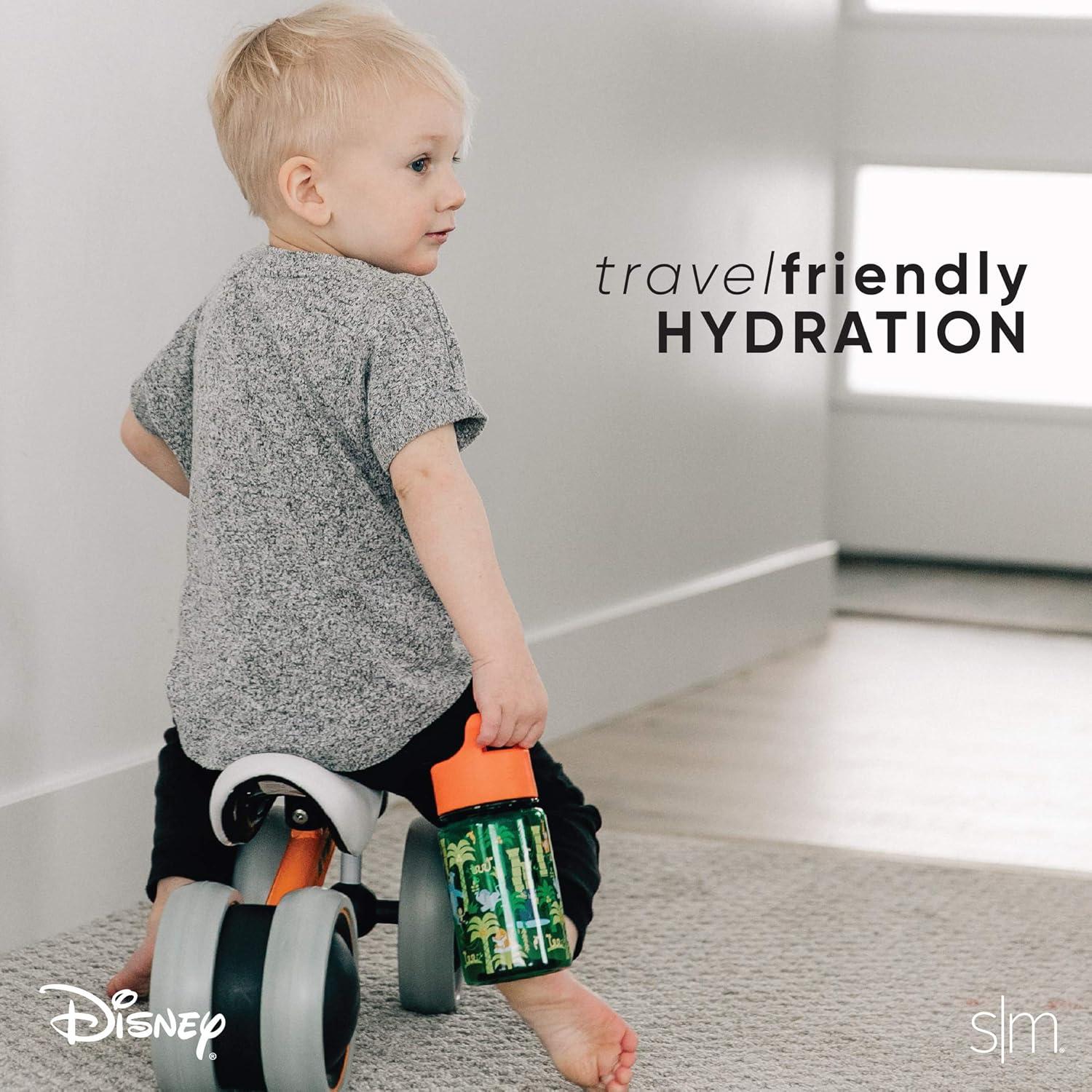 imageSimple Modern Star Wars The Mandalorian Baby Yoda Grogu Kids Water Bottle Plastic BPAFree Tritan Cup with Leak Proof Straw Lid  Durable for Toddlers Boys  Summit Collection  12ozDisneyFrozen Elsas Snowflake