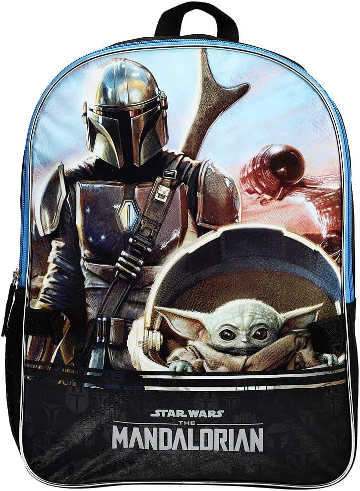 imageStar Wars The Mandalorian Grogu Backpack with Lunch Box
