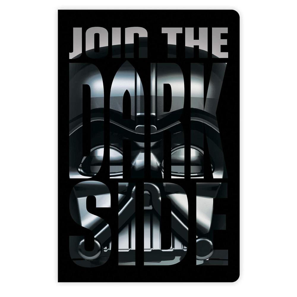 imageIQ LEGO Star Wars Darth Vader Softcover Notebook 52216 192 lined pages for School Home or Office