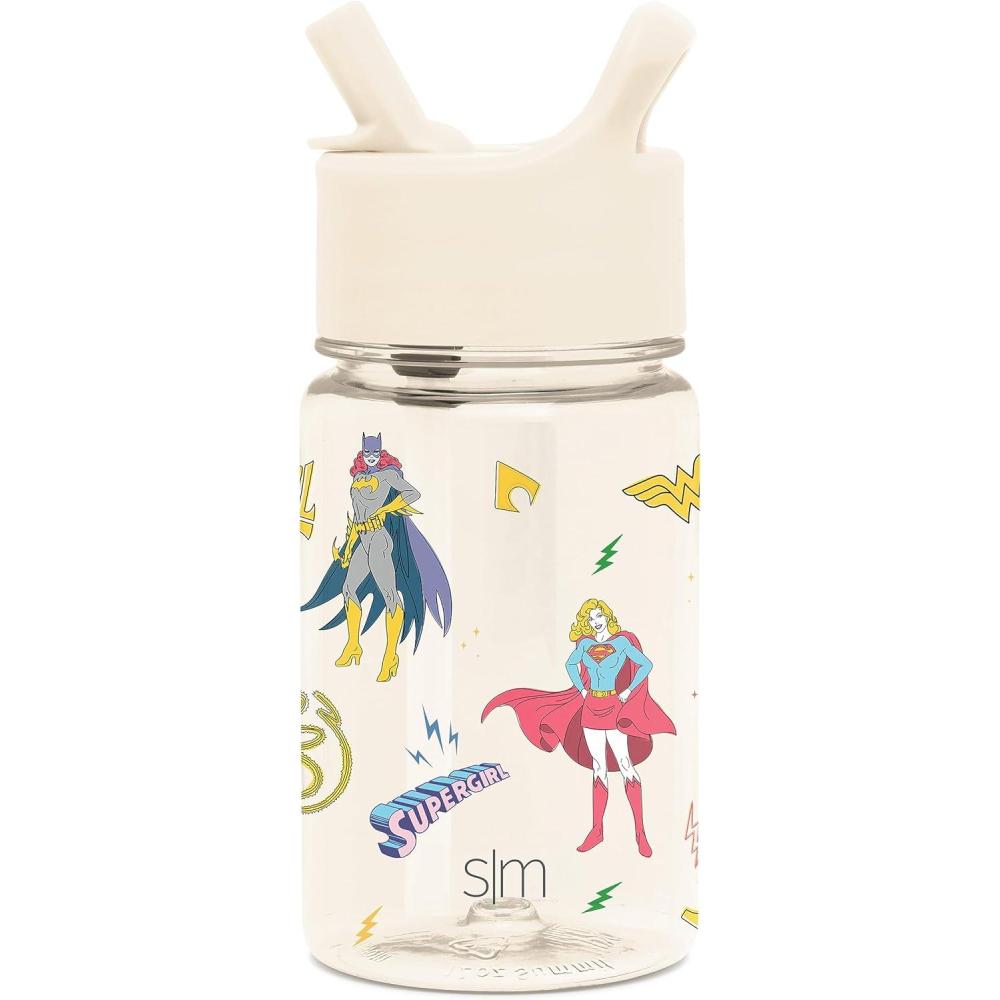 imageSimple Modern Star Wars The Mandalorian Baby Yoda Grogu Kids Water Bottle Plastic BPAFree Tritan Cup with Leak Proof Straw Lid  Durable for Toddlers Boys  Summit Collection  12ozDC Comics Super Gals