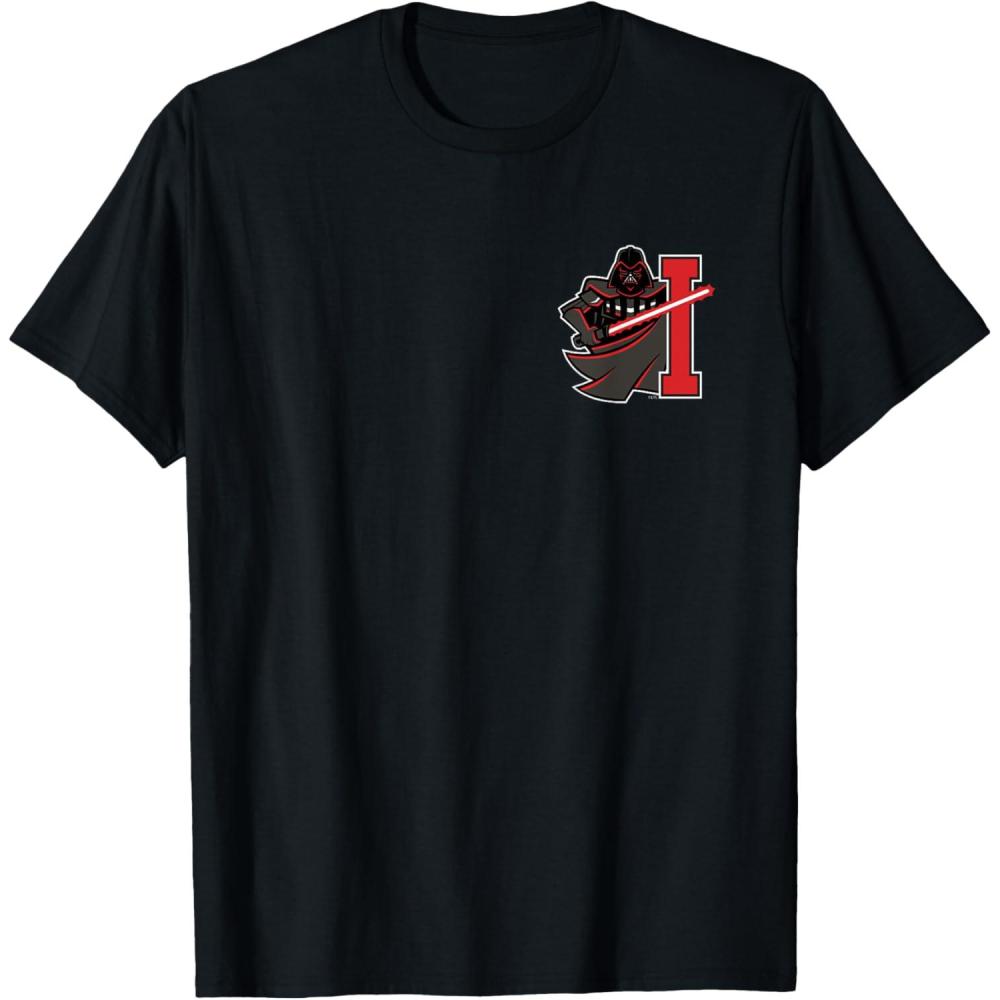imageStar Wars Darth Vader Imperials 77 Collegiate Team 2Sided TShirtBlack