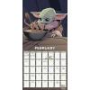 image2025 Star Wars The Mandalorian  The Child Wall Calendar