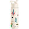 imageSimple Modern Kids Summit Water Bottle with Straw Lid  Star Wars R2D2 14oz Stainless Steel Cup Insulated Tumbler for Toddlers Boys School  R2D2DC Comics Super Hero Boys