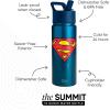 imageSimple Modern Kids Summit Water Bottle with Straw Lid  Star Wars R2D2 14oz Stainless Steel Cup Insulated Tumbler for Toddlers Boys School  R2D2DC Comics Superman