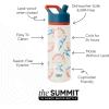 imageSimple Modern Kids Summit Water Bottle with Straw Lid  Star Wars R2D2 14oz Stainless Steel Cup Insulated Tumbler for Toddlers Boys School  R2D2DC Comics Superman Stand for Hope