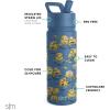 imageSimple Modern Kids Summit Water Bottle with Straw Lid  Star Wars R2D2 14oz Stainless Steel Cup Insulated Tumbler for Toddlers Boys School  R2D2Minions Unite