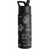 imageSimple Modern Kids Summit Water Bottle with Straw Lid  Star Wars R2D2 14oz Stainless Steel Cup Insulated Tumbler for Toddlers Boys School  R2D2Star WarsVehicle Schematics