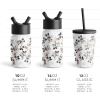 imageSimple Modern Kids Summit Water Bottle with Straw Lid  Star Wars R2D2 14oz Stainless Steel Cup Insulated Tumbler for Toddlers Boys School  R2D2Star WarsGrogu Force Strong