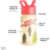 imageSimple Modern Kids Summit Water Bottle with Straw Lid  Star Wars R2D2 14oz Stainless Steel Cup Insulated Tumbler for Toddlers Boys School  R2D2Star WarsStar Wars Retro Vibe