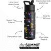 imageSimple Modern Kids Summit Water Bottle with Straw Lid  Star Wars R2D2 14oz Stainless Steel Cup Insulated Tumbler for Toddlers Boys School  R2D2Transformer Block Nation