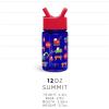 imageSimple Modern Star Wars The Mandalorian Baby Yoda Grogu Kids Water Bottle Plastic BPAFree Tritan Cup with Leak Proof Straw Lid  Durable for Toddlers Boys  Summit Collection  12oz Solar System